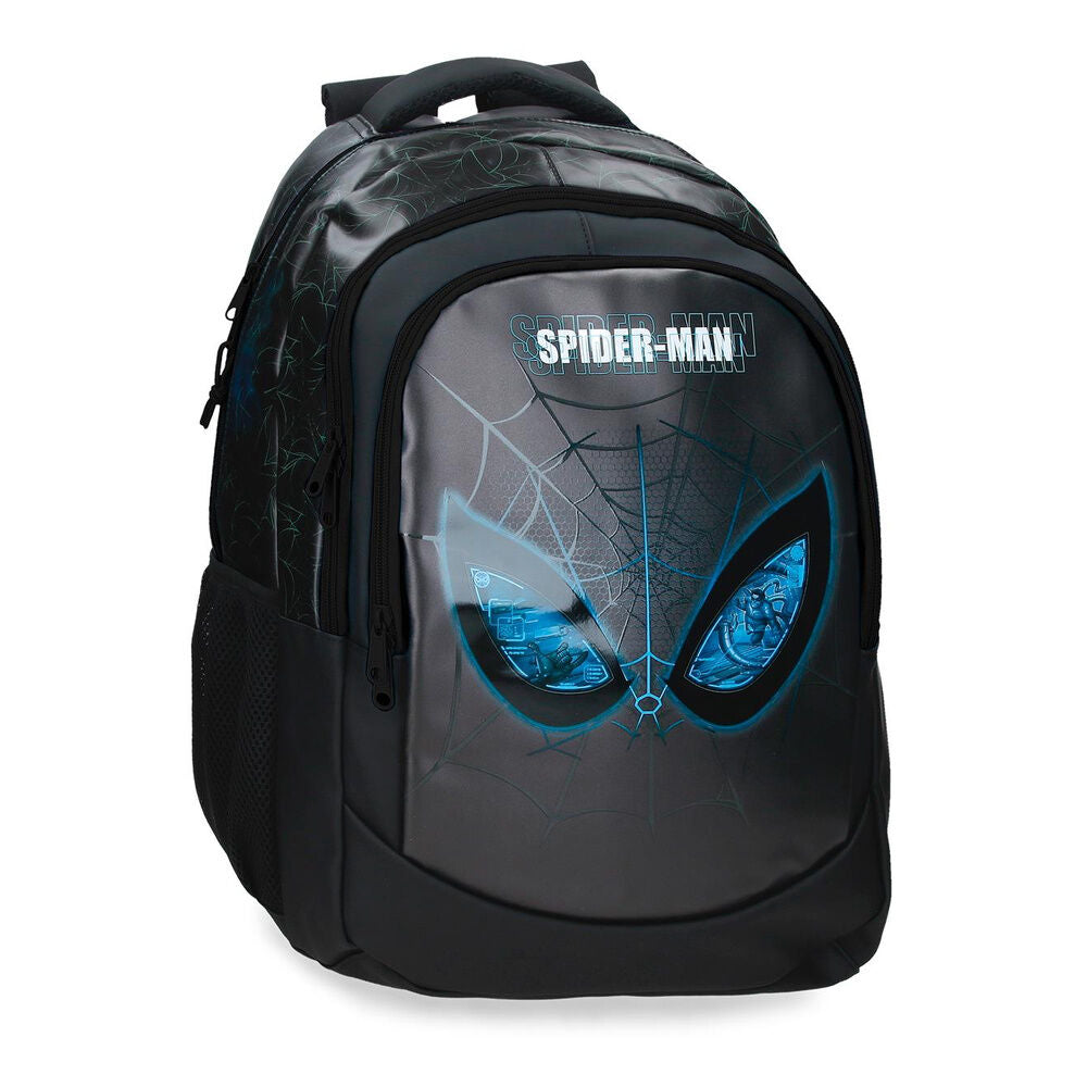 Mochila Escolar Is Watching Us Spiderman Marvel 46cm Adaptável