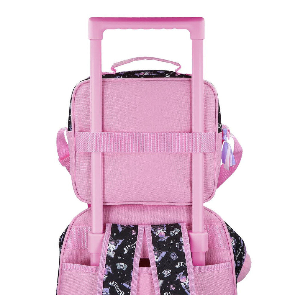 Lancheira Térmica Adaptável Telling Kuromi Hello Kitty