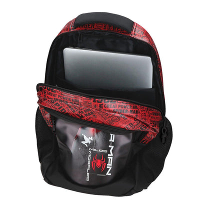 Mochila Escolar Technology Spiderman Marvel 46cm Adaptável