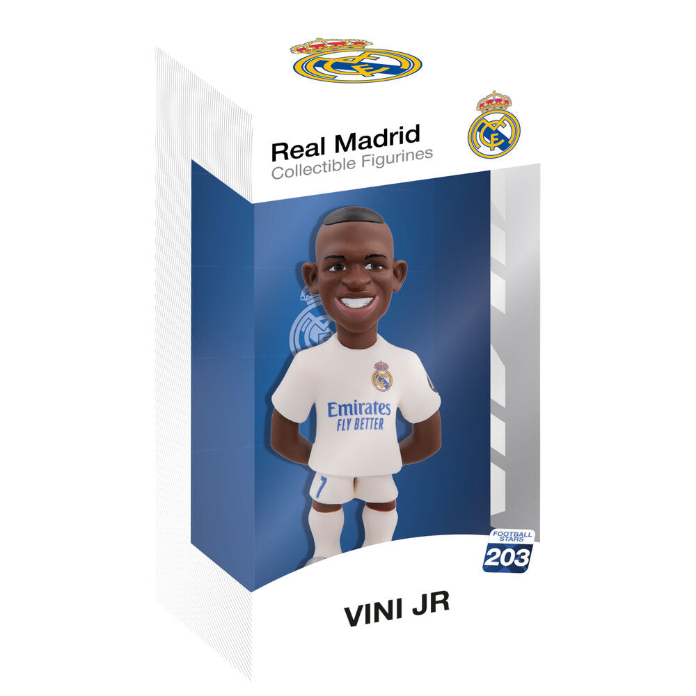 Figura Minix Futebol Vinicius Real Madrid 12cm