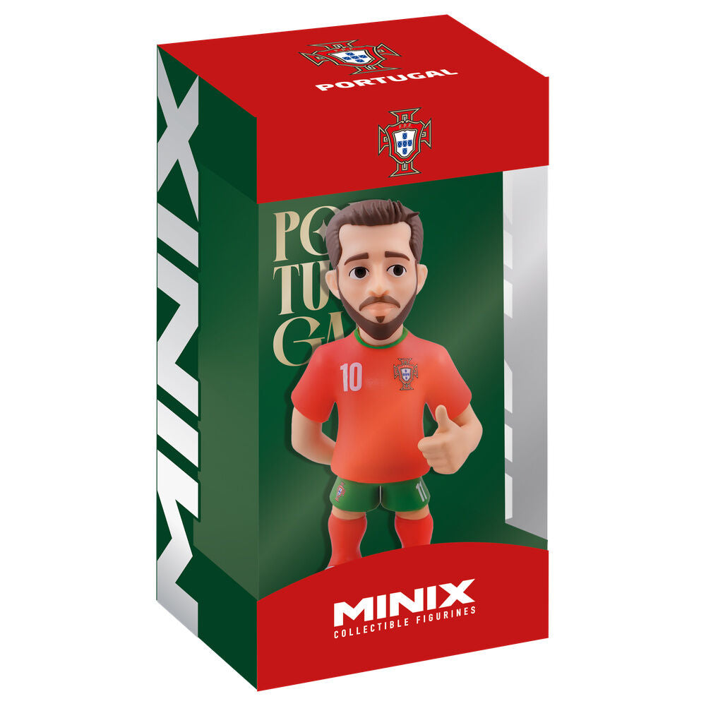 Figura Minix Futebol Bernardo Silva Portugal 12cm