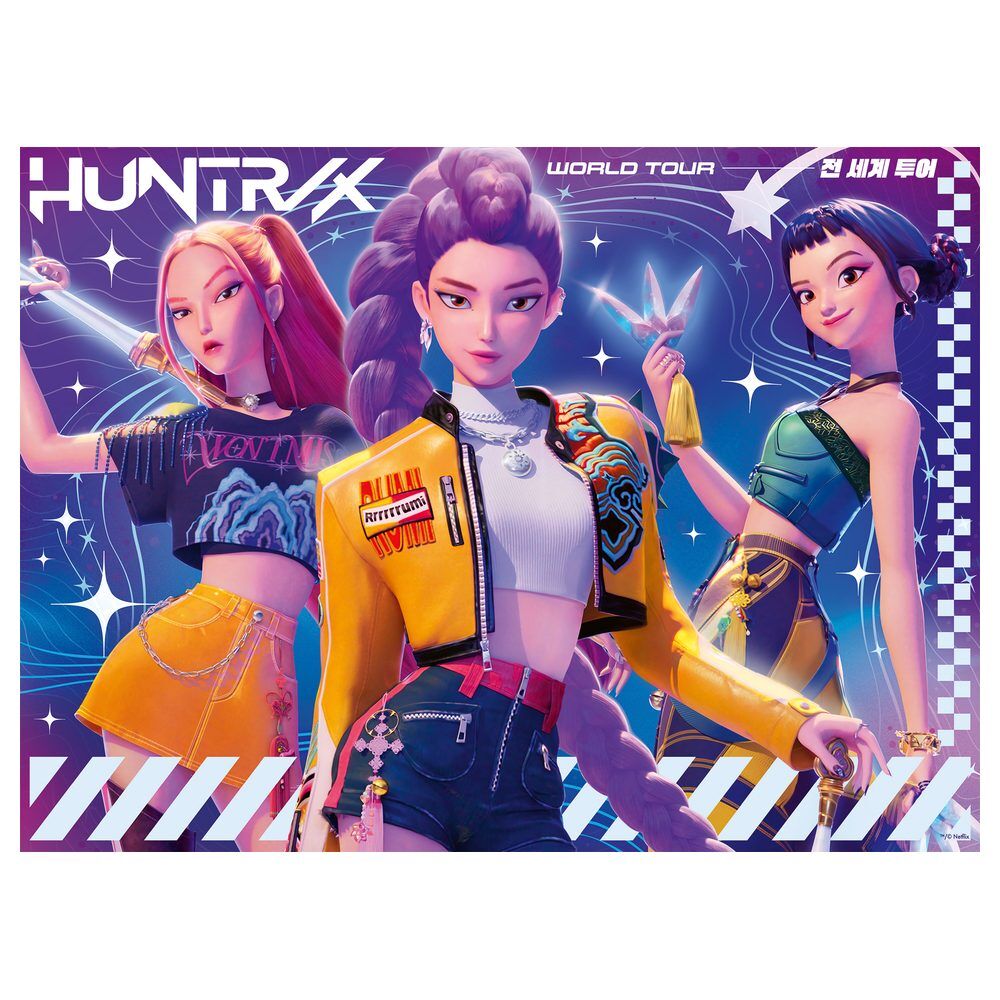Puzzle Gira Mundial K-Pop Demon Hunters XXL 150pcs