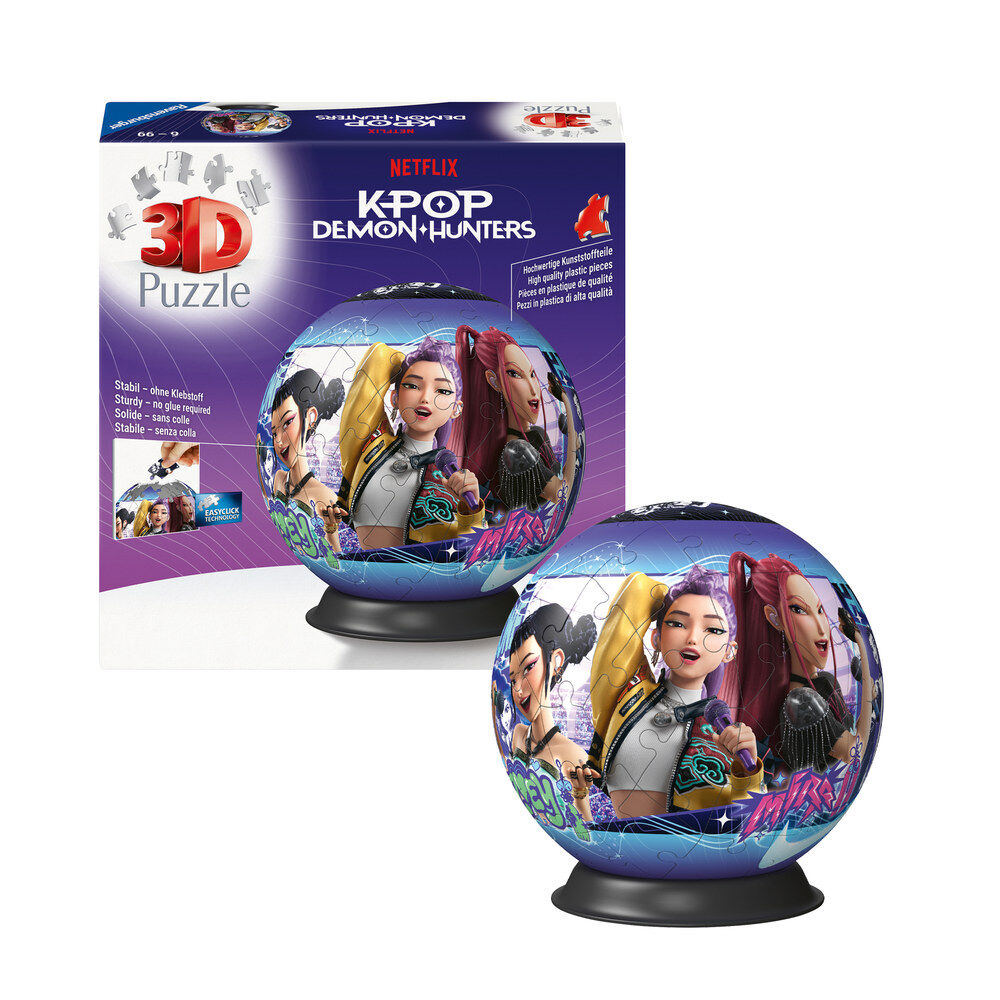 Puzzle Ball 3D K-Pop Demon Hunters 72pcs