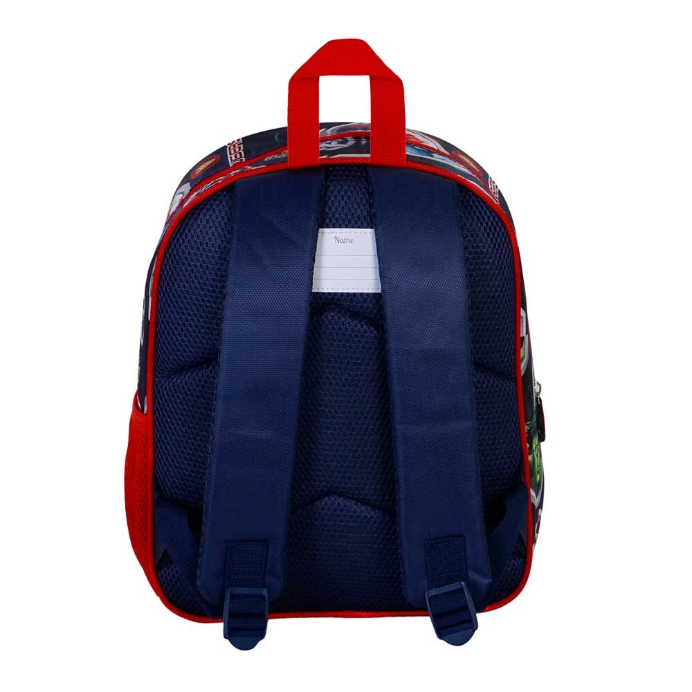 Mochila Pré-Escolar 3D Assemble Avengers Marvel 31cm
