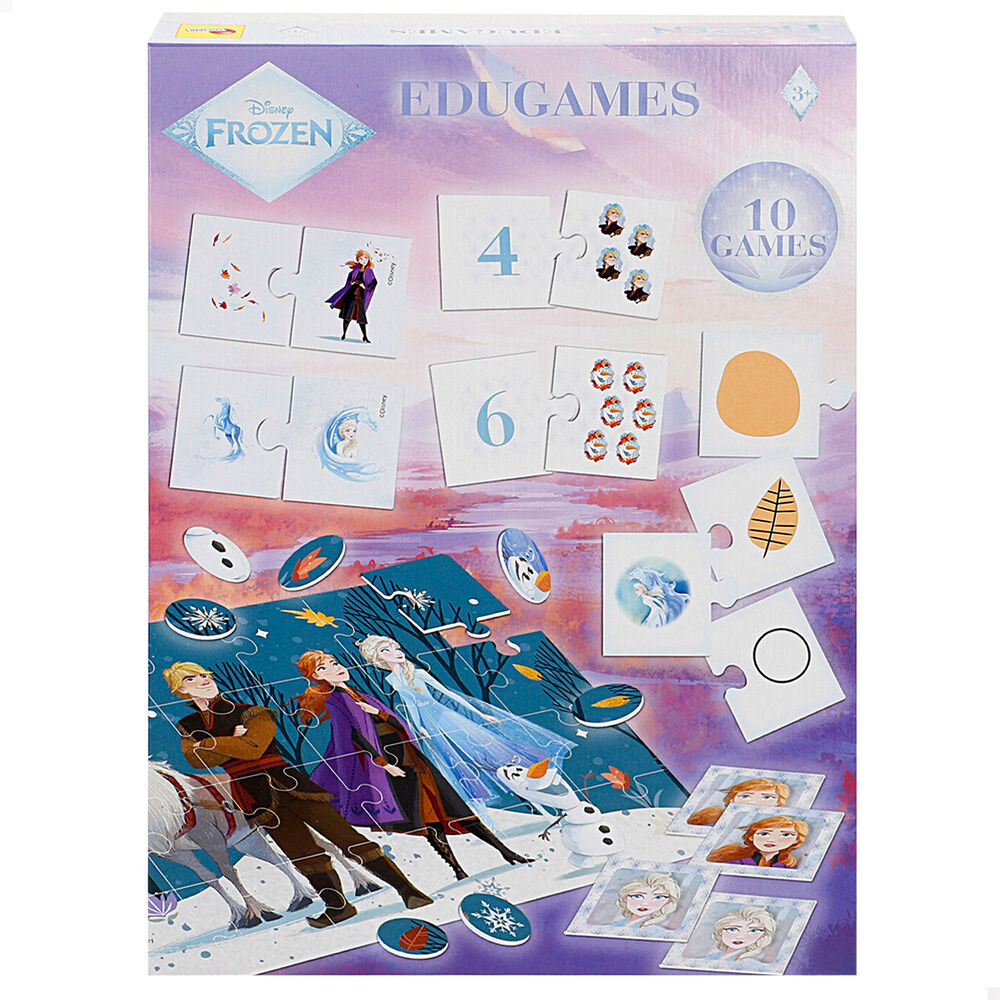 Jogos 10 em 1 Frozen Disney