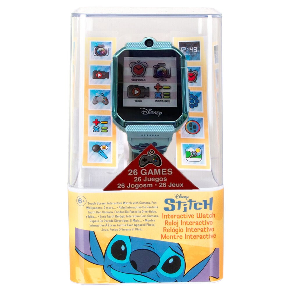 Relógio Interactivo Stitch Disney
