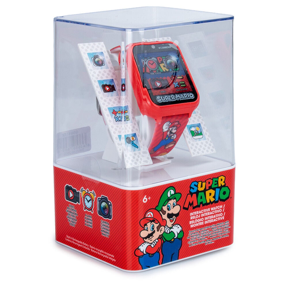 Relógio Interactivo Super Mario Bros