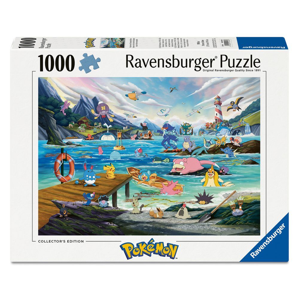 Puzzle Pokemon Breakout 3 Vaporeon and the Warm Sea 1000pcs