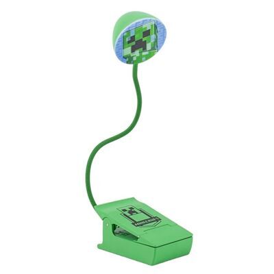 Lâmpada Leitura Creeper Minecraft