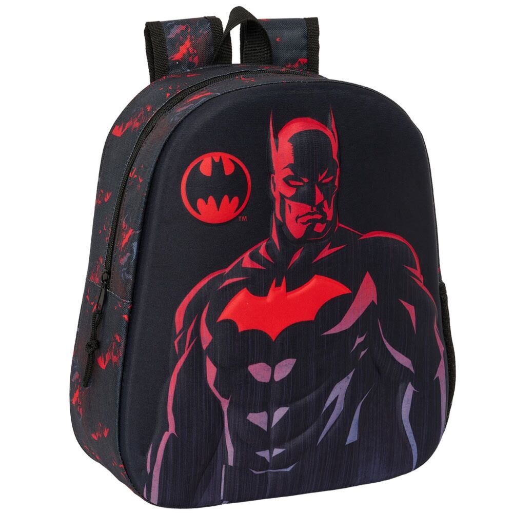 Mochila Pré-Escolar 3D Batman DC Comics 33cm