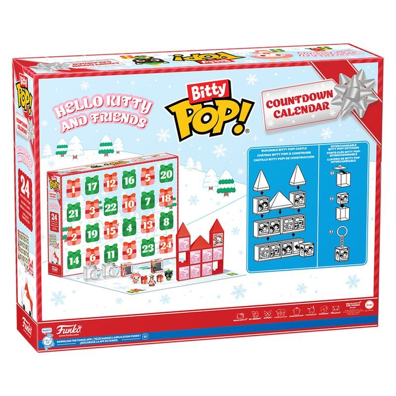 Calendário Advento Bitty Pop Hello Kitty