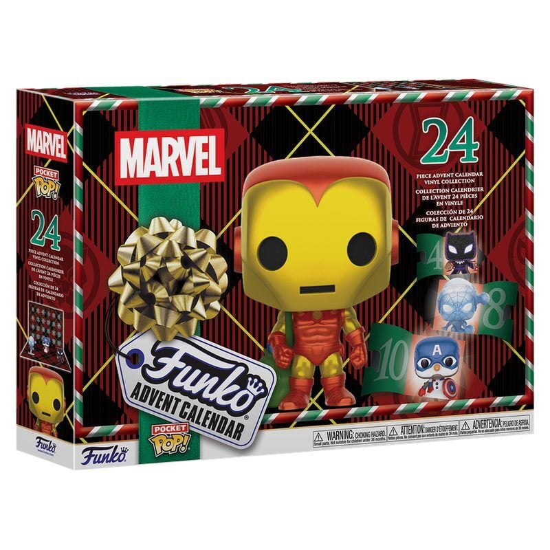 Calendário Advento Pocket Pop Marvel