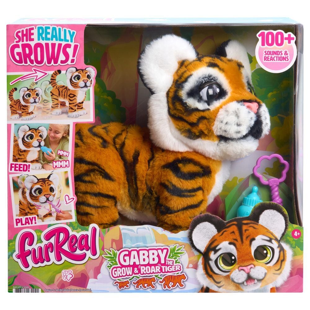 Peluche Interactivo Gabby the Grow &amp; Roar Tiger FurReal