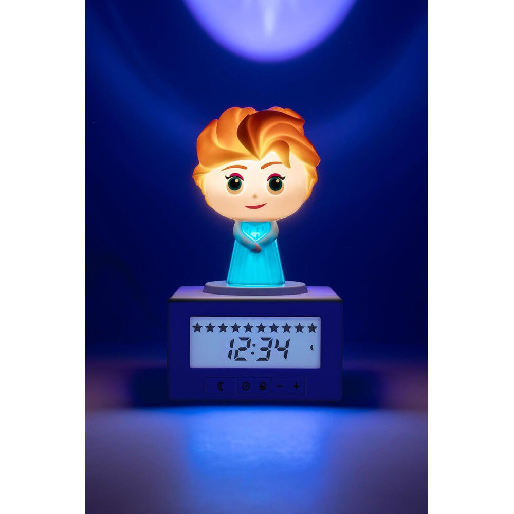 Relógio Despertador de Treino de Sono Elsa Frozen