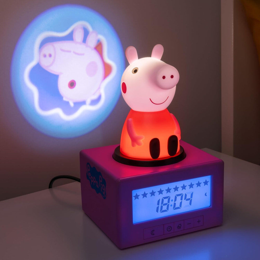Relógio Despertador de Treino de Sono Peppa Pig