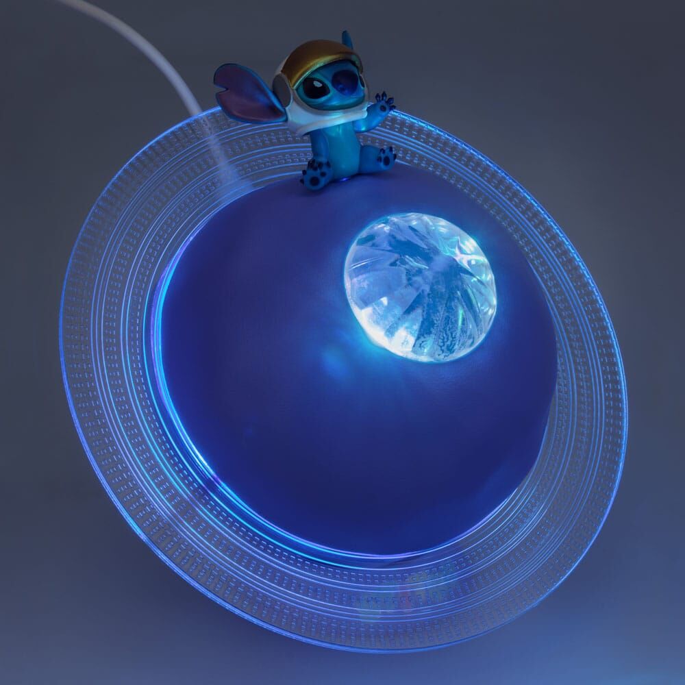 Candeeiro Projetora Galaxy do Stitch com Bateria Recarregável