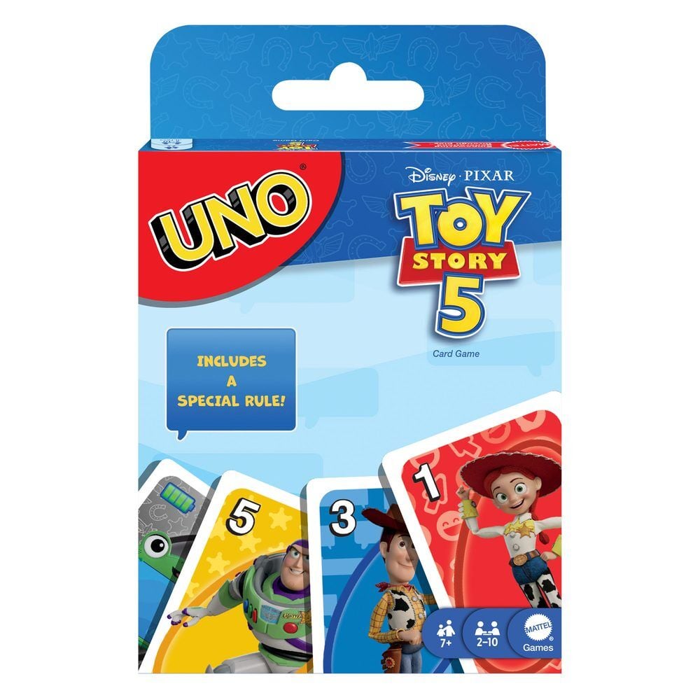 Jogo Cartas UNO Toy Story 5 Disney Pixar