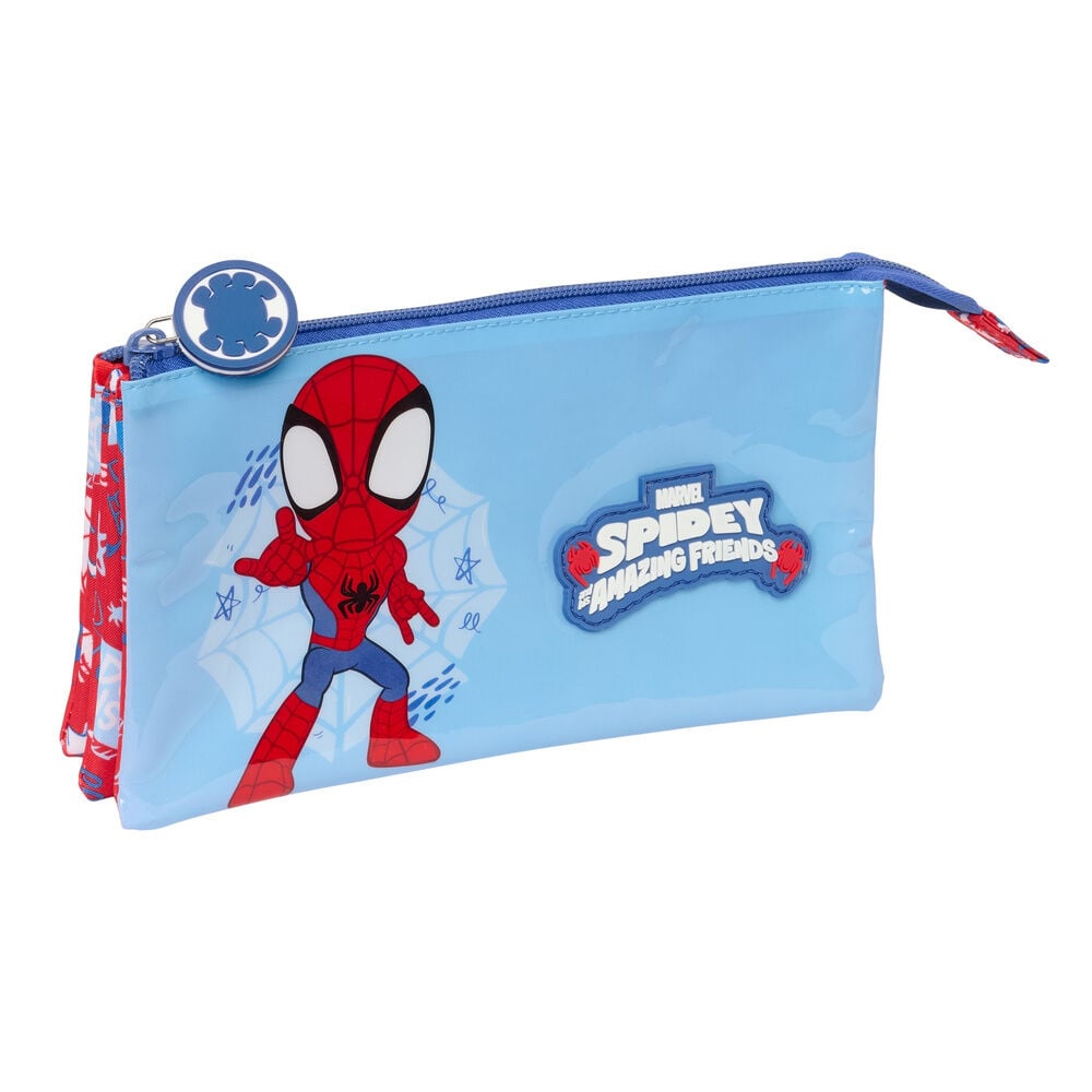 Estojo Triplo Rescue Spidey Marvel