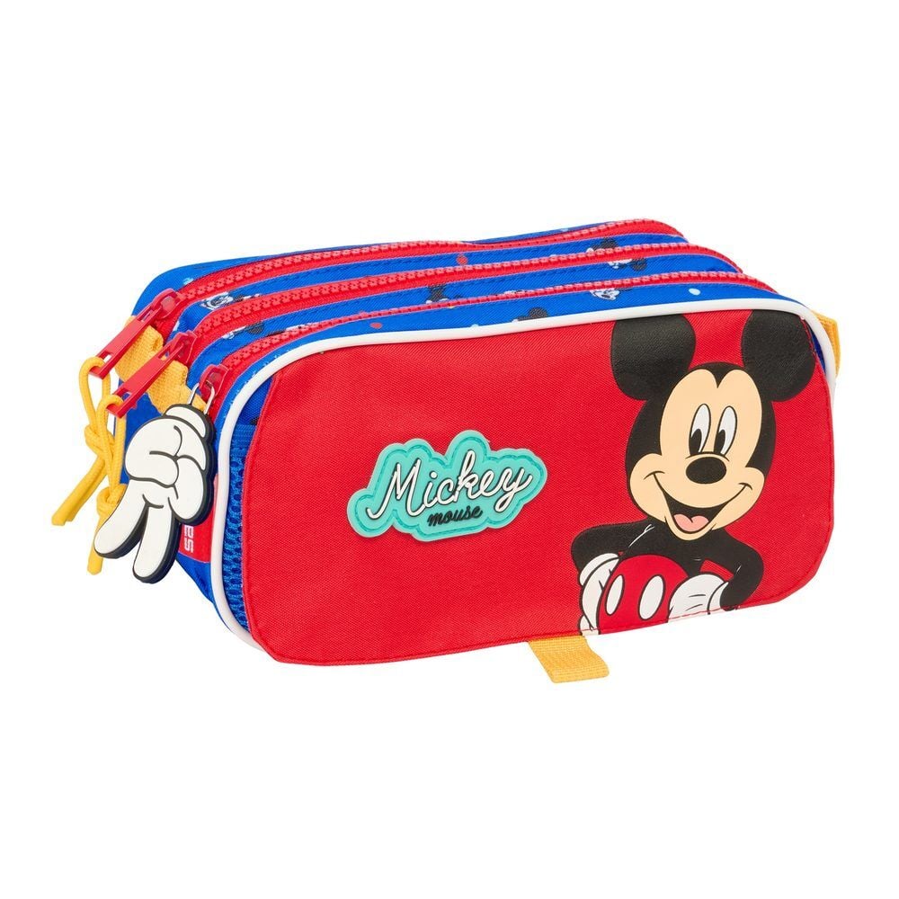 Estojo Triplo Good Day Mickey Disney