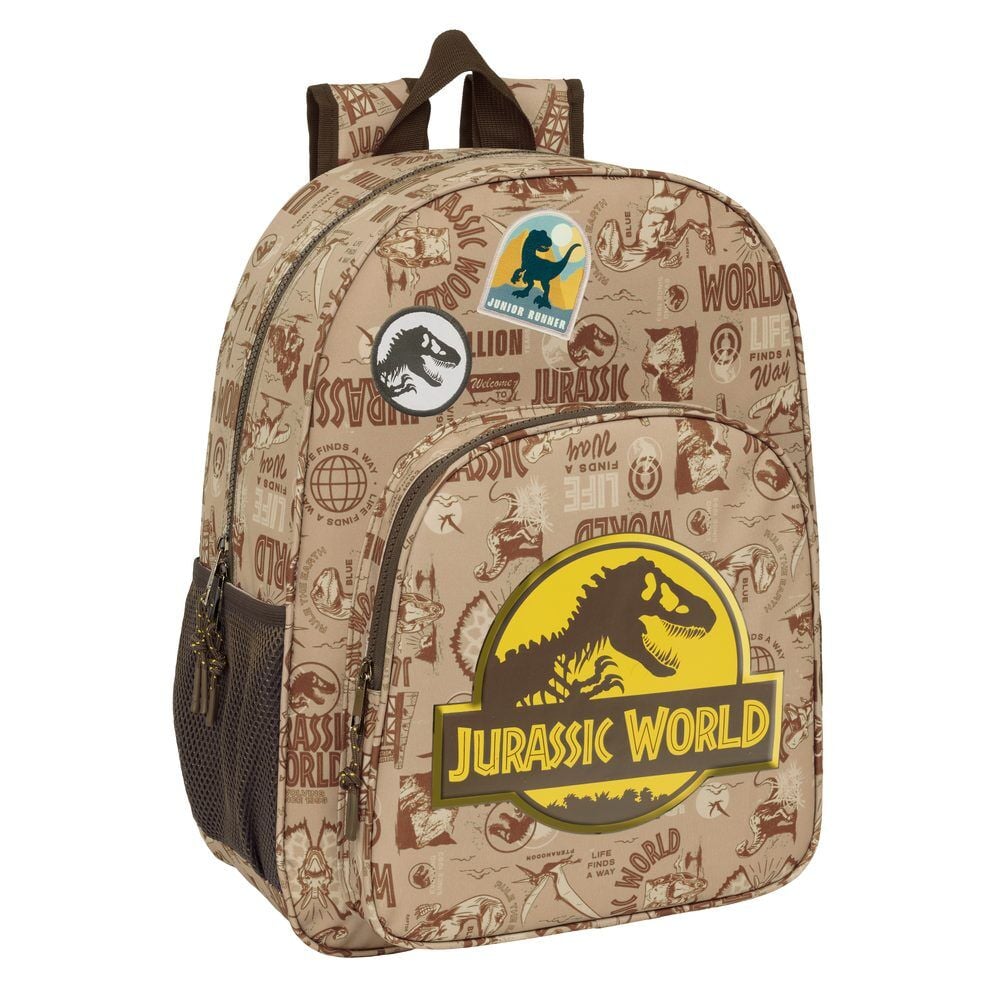 Mochila Escolar Jurassic World 42cm Adaptável