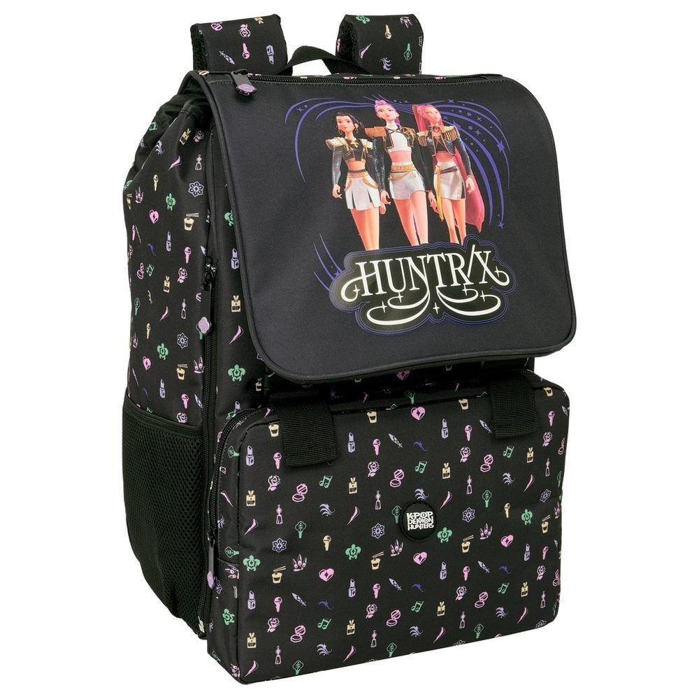 Mochila Escolar Sound K-Pop Demon Hunters 41cm