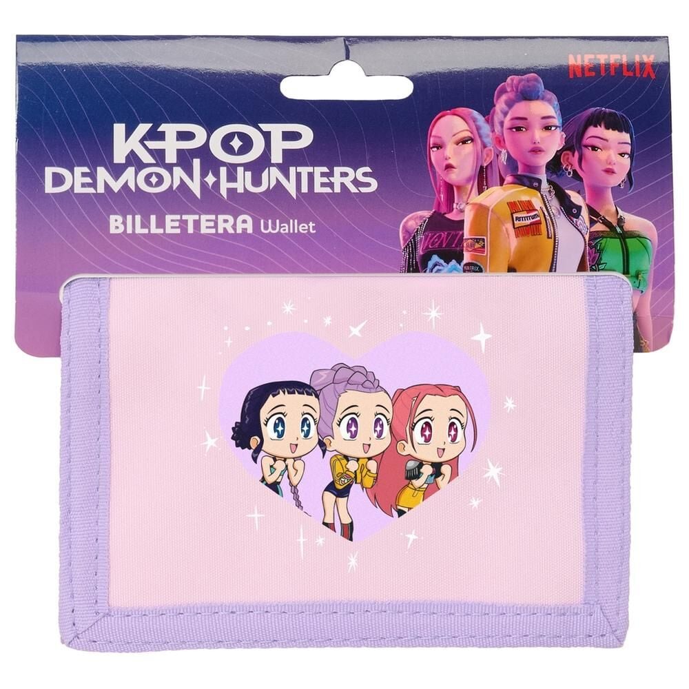 Carteira Chibi K-Pop Demon Hunters