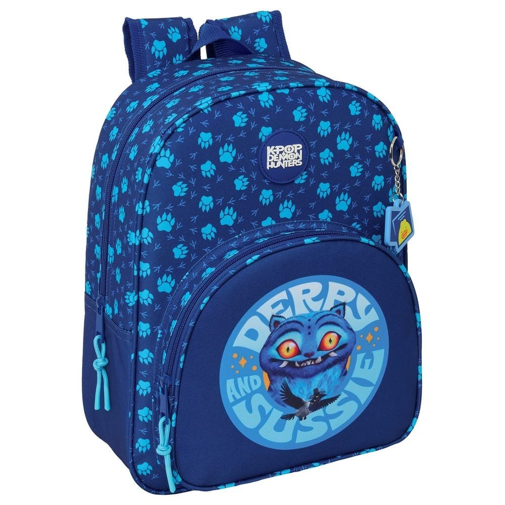 Mochila Pré-Escolar Derpy K-Pop Demon Hunters 34cm Adaptável