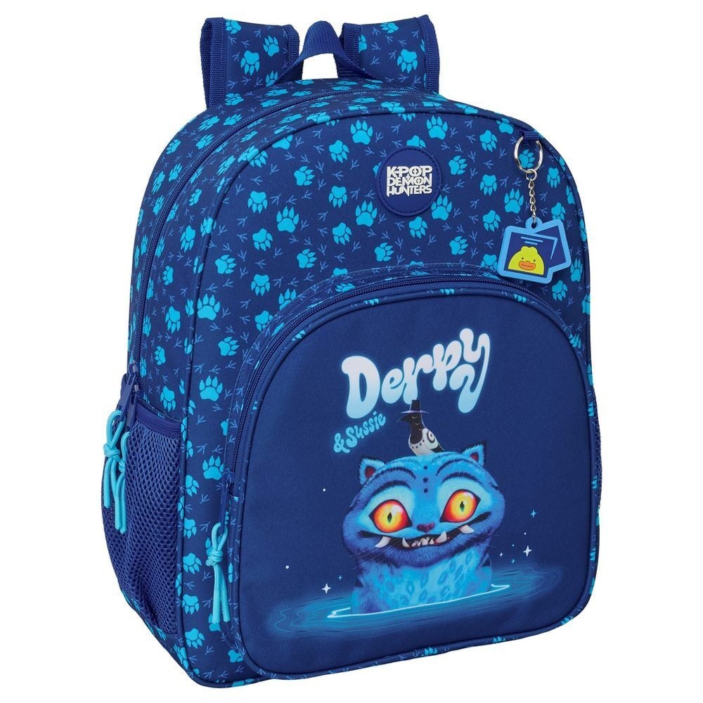 Mochila Escolar Derpy K-Pop Demon Hunters 38cm Adaptável