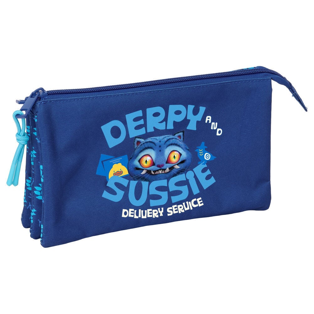 Estojo Triplo Derpy K-Pop Demon Hunters