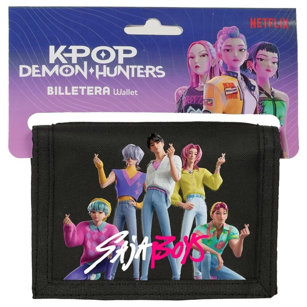 Carteira Saja Boys K-Pop Demon Hunters