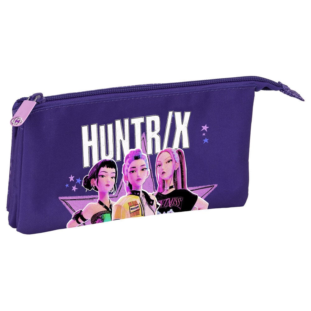 Estojo Triplo Figthers K-Pop Demon Hunters
