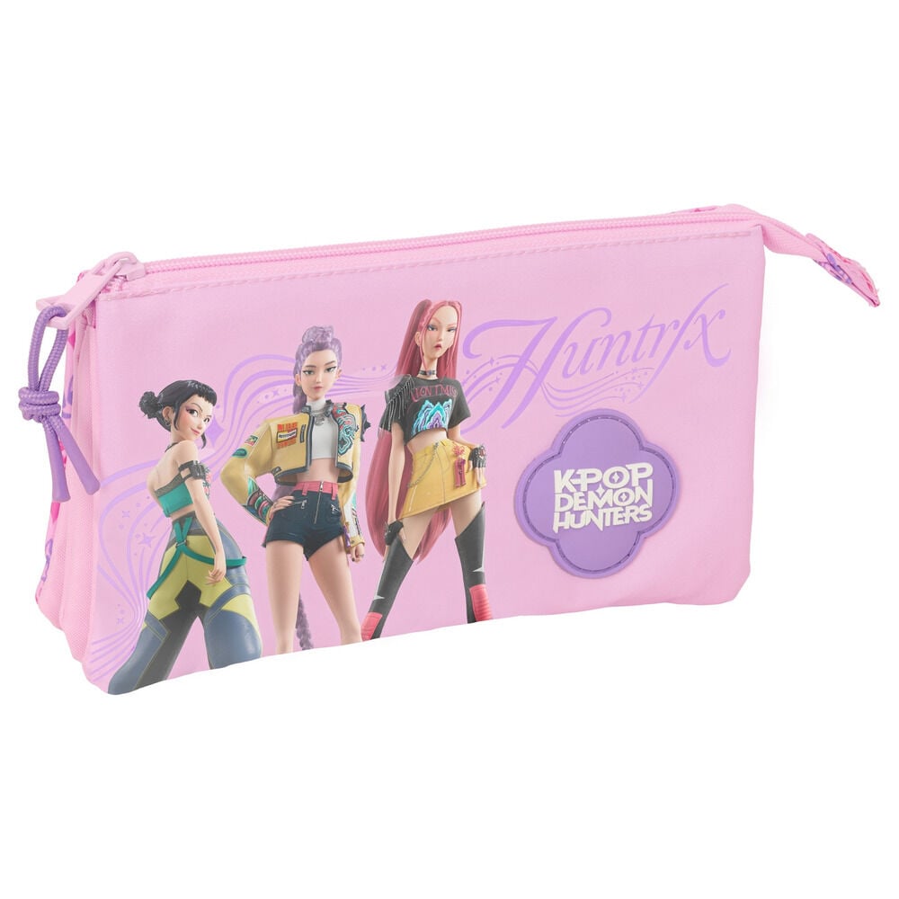 Estojo Triplo Stage K-Pop Demon Hunters