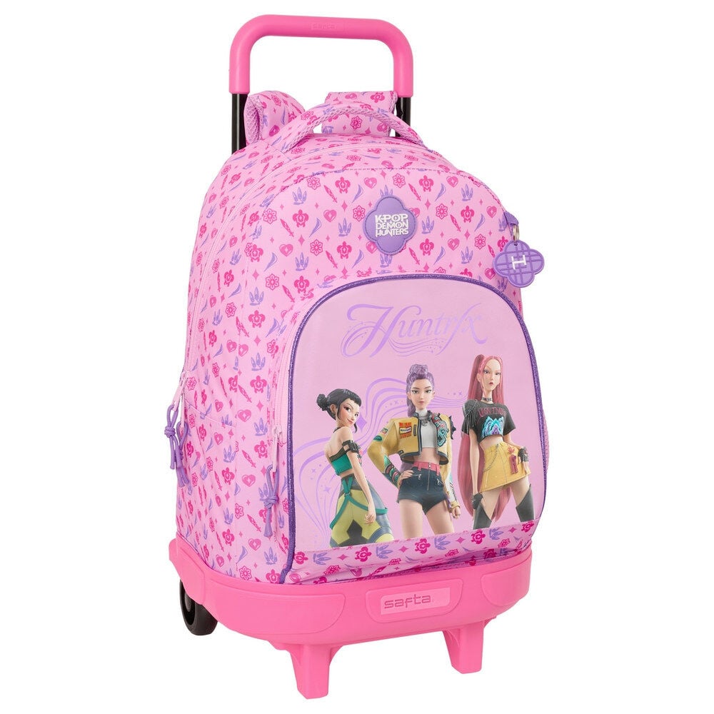 Mochila Escolar Trolley Compact Stage K-Pop Demon Hunters 45cm