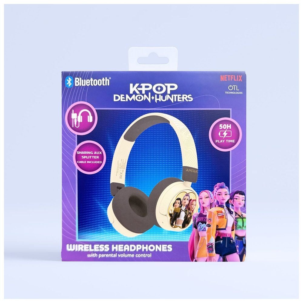Auriculares Infantil Golden K-Pop Demon Hunters