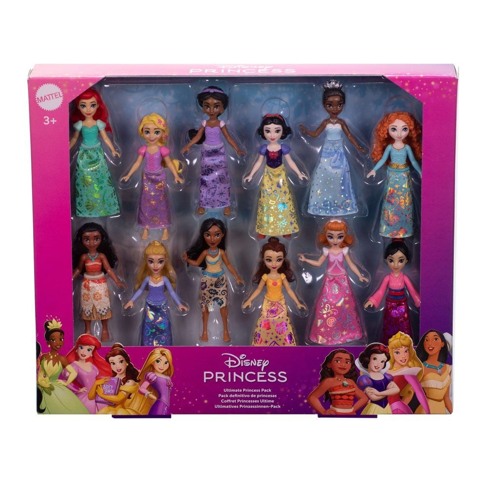 Pack 12 figuras Princesas Disney