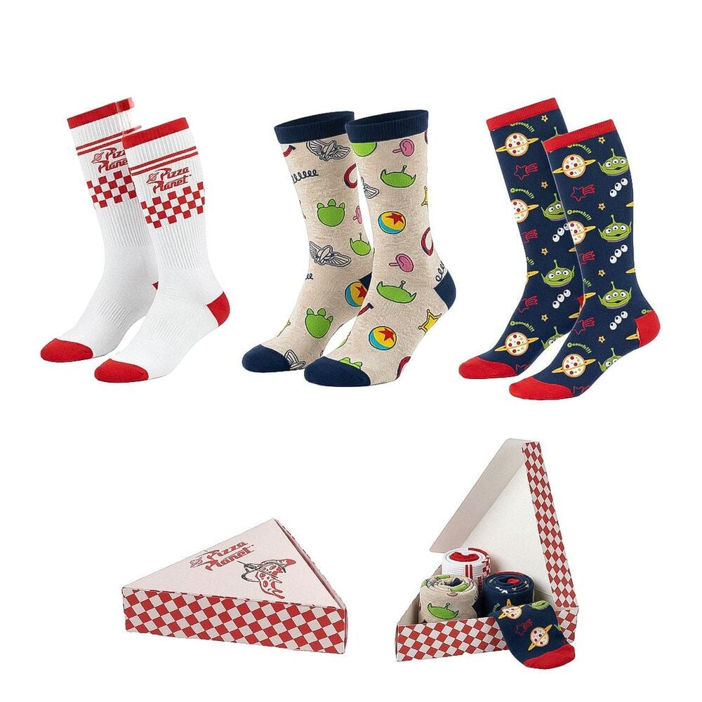 Set de 3 Meias Toy Story Disney Adulto Sortido