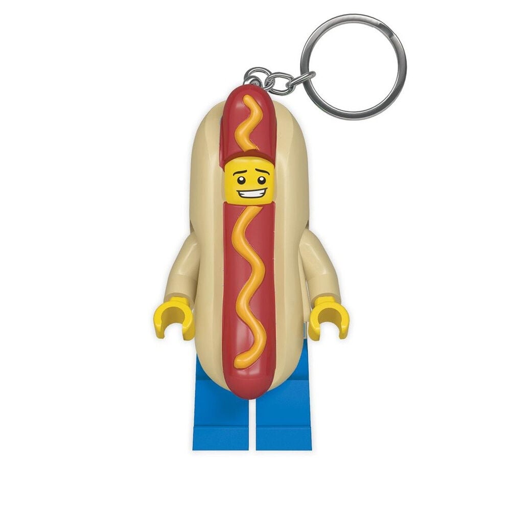 Porta-Chaves com Luz Hot Dog Man Lego