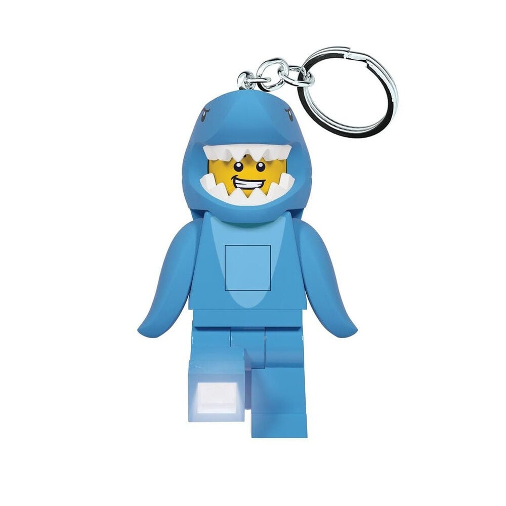 Porta-Chaves com Luz Shark Suit Guy Lego
