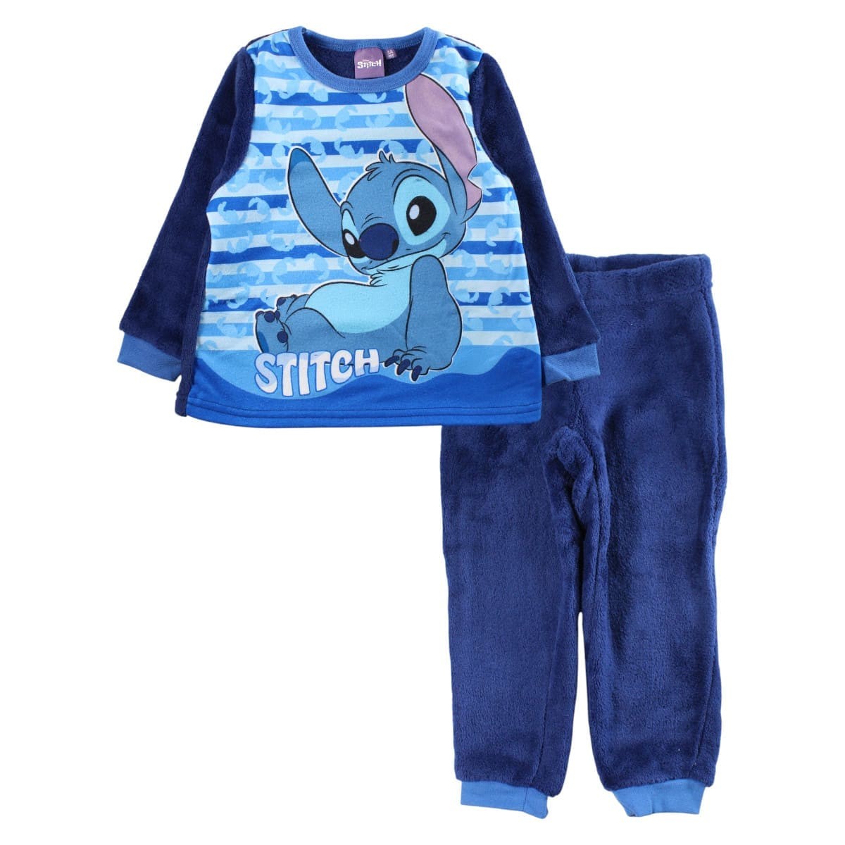 Pijama Polar Lilo &amp; Stitch para Menino - Modelo Sortido