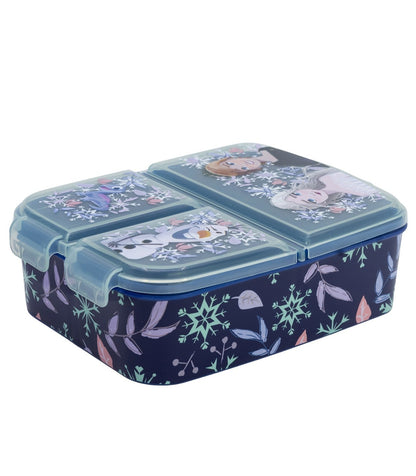 Sanduicheira Tripla com Compartimentos Frozen Snowy Tale