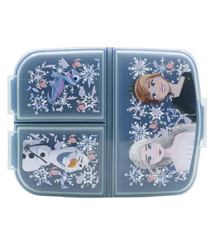 Sanduicheira Tripla com Compartimentos Frozen Snowy Tale