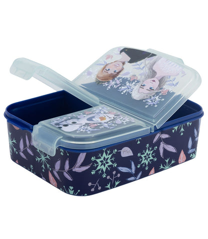 Sanduicheira Tripla com Compartimentos Frozen Snowy Tale