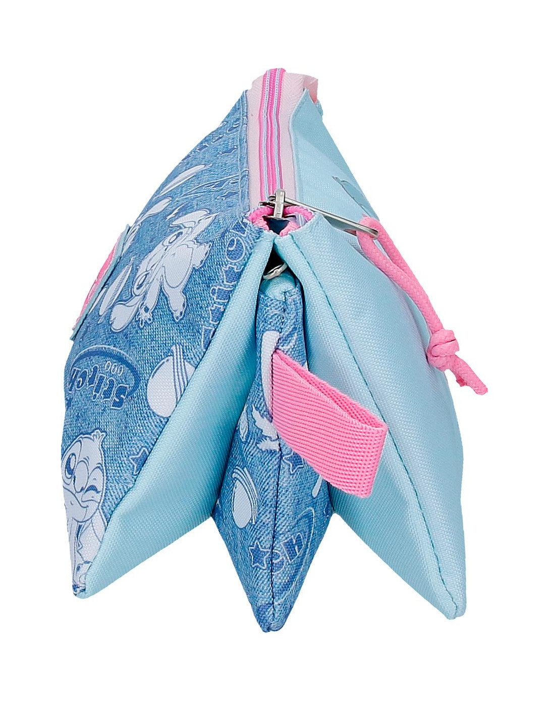 Estojo Triplo Hearts Stitch Disney