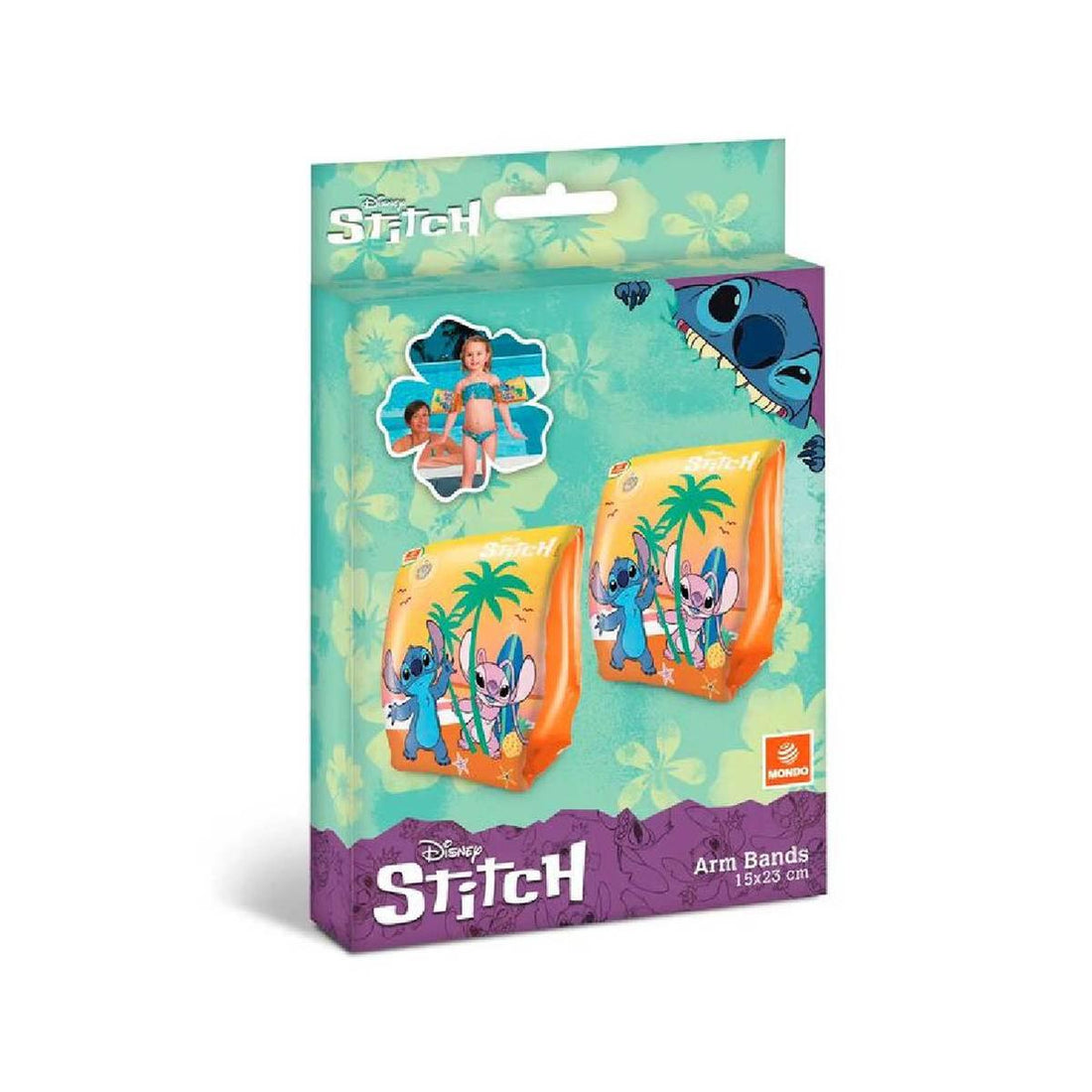 Braçadeiras Insufláveis Stitch 23cm
