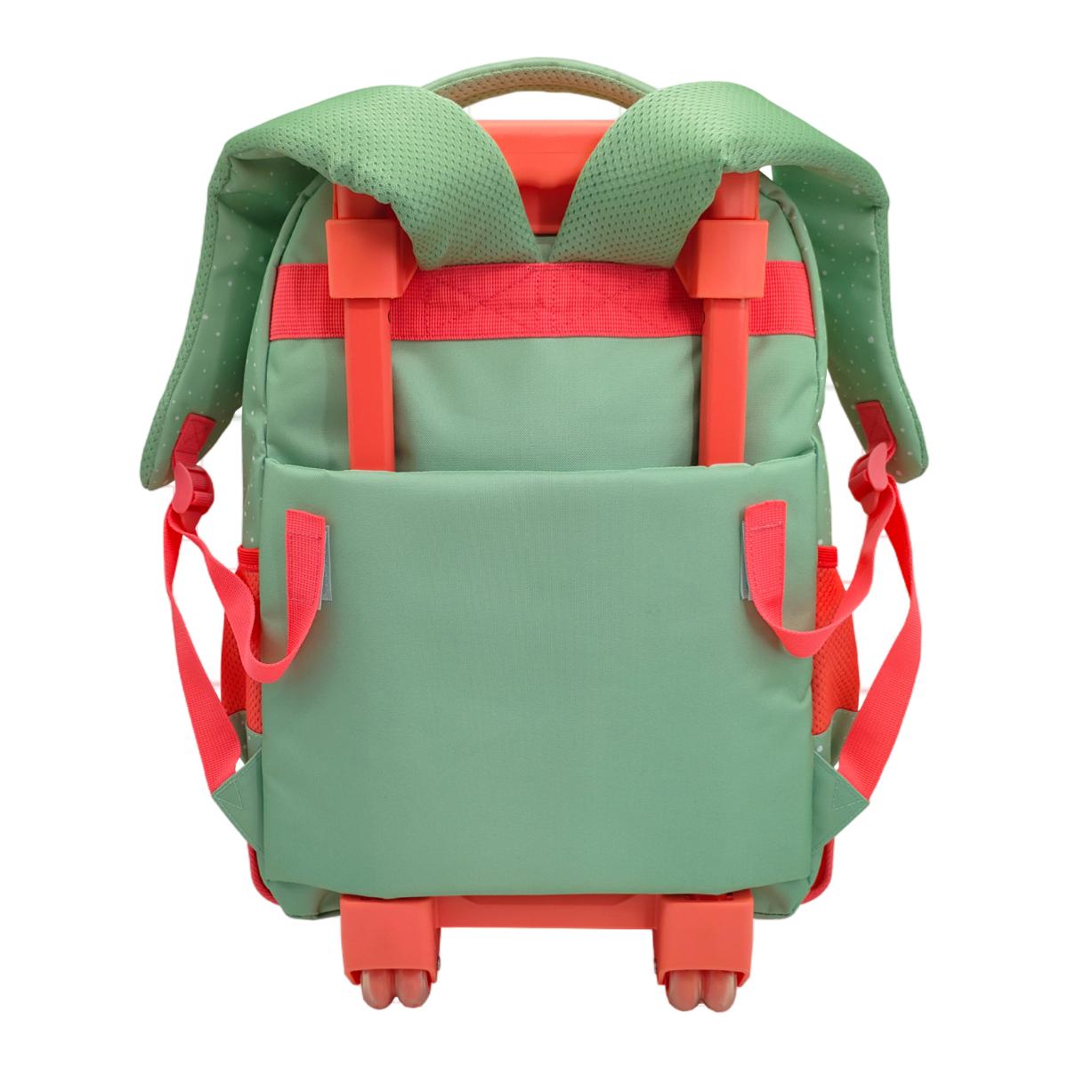 Conjunto de Mochila Escolar Trolley + Estojo + Lancheira Térmica Snoopy Peanuts