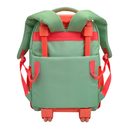 Conjunto de Mochila Escolar Trolley + Estojo + Lancheira Térmica Snoopy Peanuts